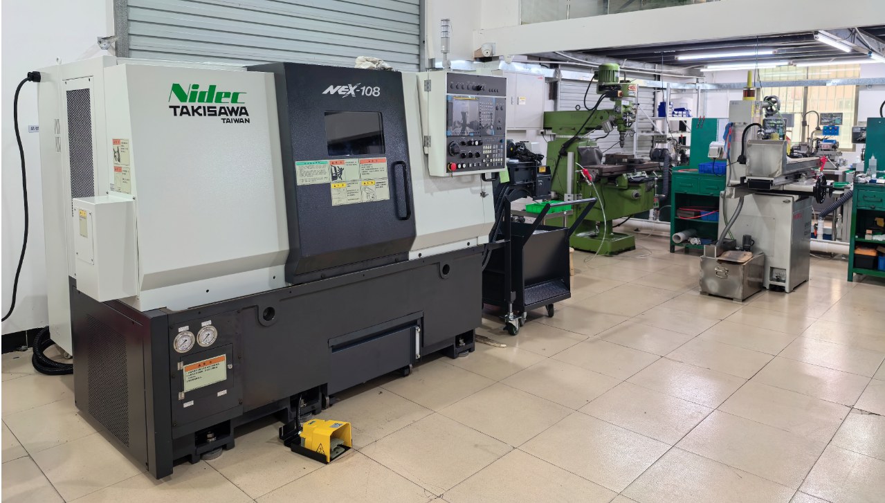 Dongguan Hongyu Mould Co., Ltd. increased the Takizawa CNC lathe NEX-108 to enhance precision machining capabilities