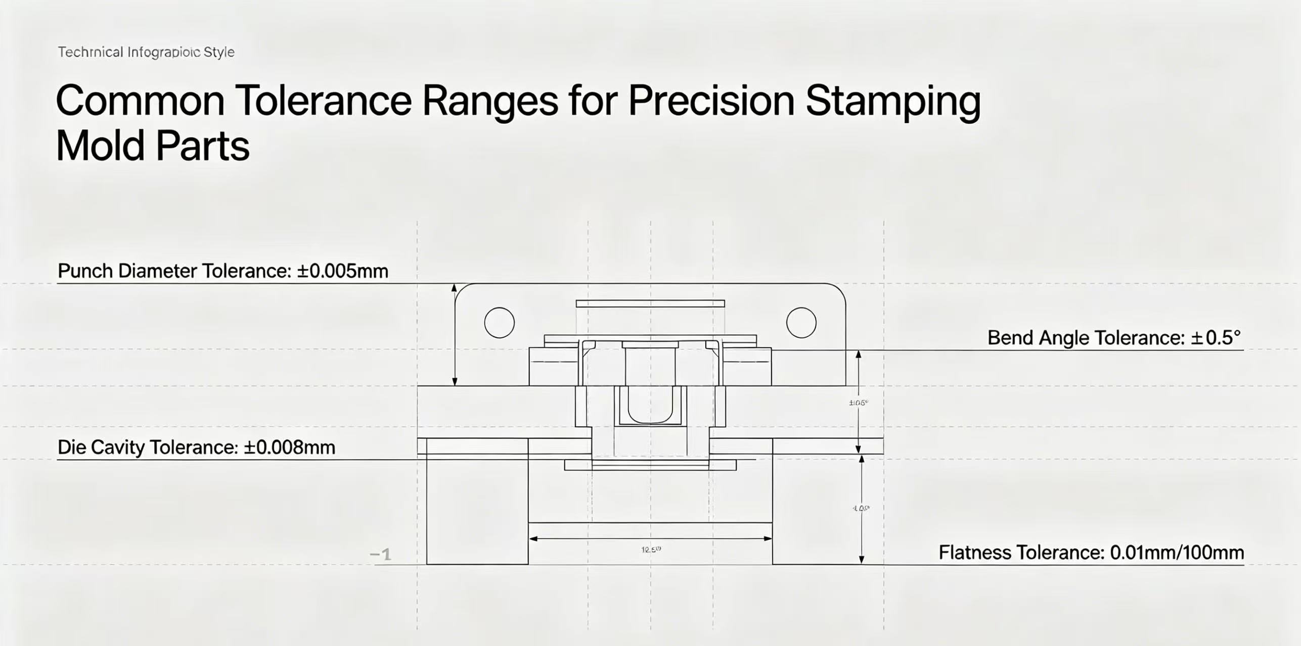 Precision Stamping Mold Parts Tolerance Standards: Industry-General Dimensional Datums