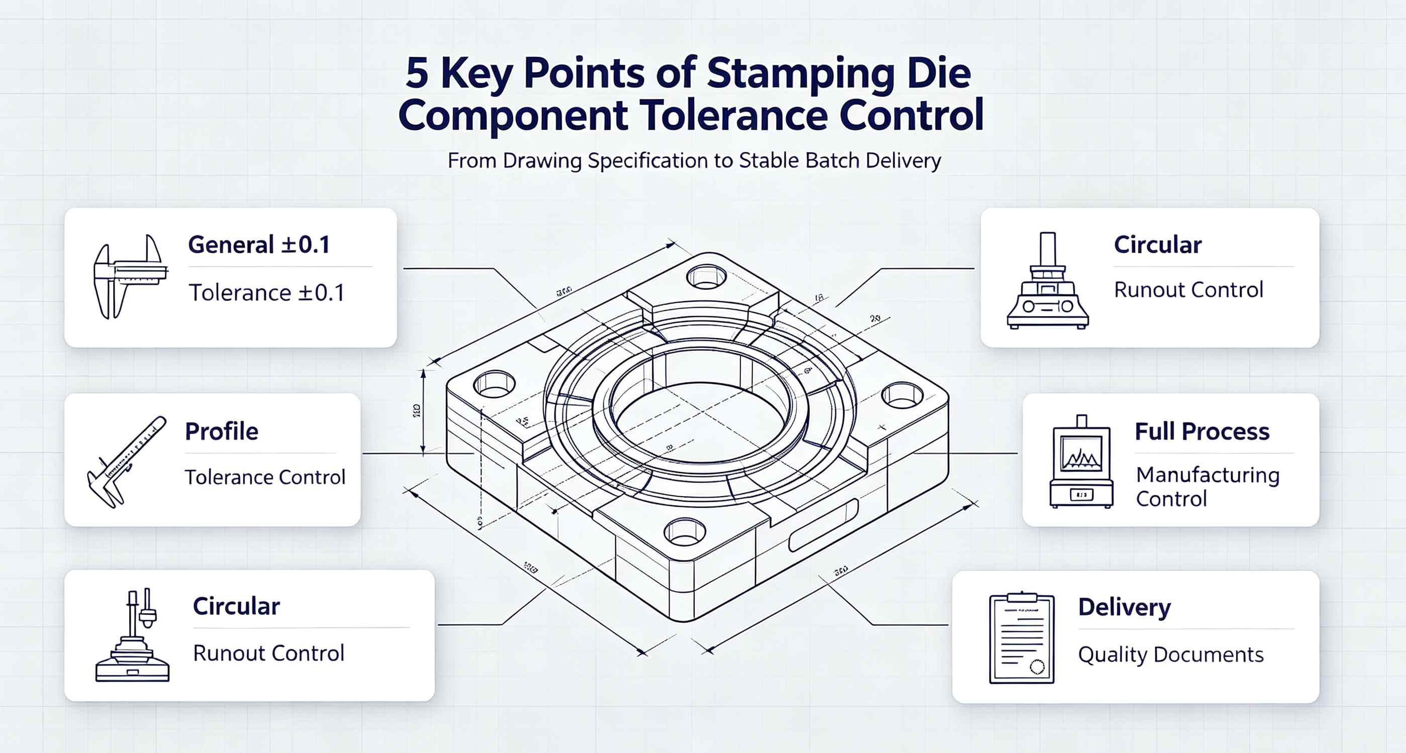 Key Points of Stamping Die Component Tolerance Control Key Points of Stamping Die Component Tolerance Control